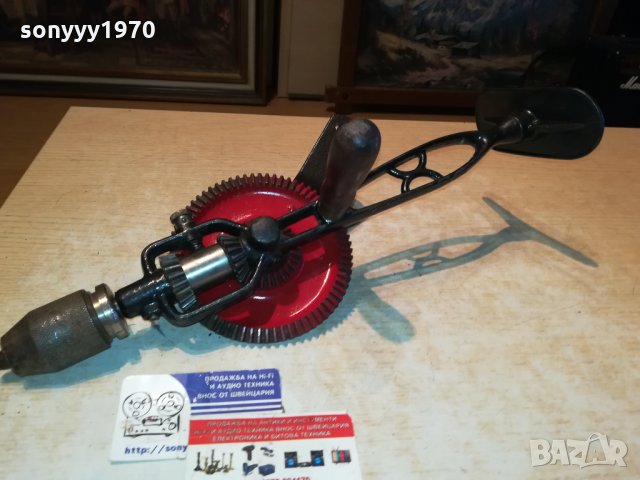 РЕТРО ДРЕЛКА ОТ ШВЕЦИЯ 3011210924, снимка 6 - Антикварни и старинни предмети - 34973812