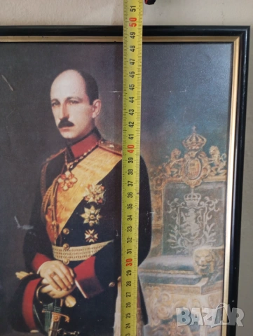 Декорация за стена- цар Борис lll, снимка 4 - Декорация за дома - 54108629