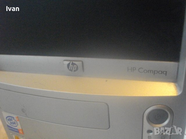 HP Compaq DC7100-Оригинален HP Настолен Компютър 2010-РАБОТЕЩ-Intel Pentium4/3,2 GHz/RAM 1GB/HD 40GB, снимка 12 - Работни компютри - 42554166