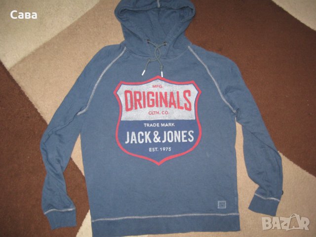 Суичър JACK&JONES  мъжки,Л-ХЛ, снимка 2 - Суичъри - 39139251