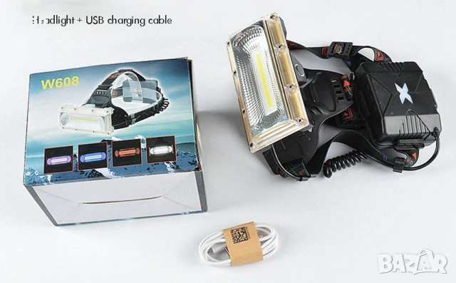 Лед фенер-челник /Led headlight