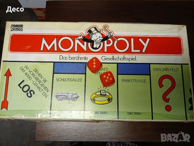 Монополи стара забавна колекционерска игра., снимка 2 - Настолни игри - 51239582