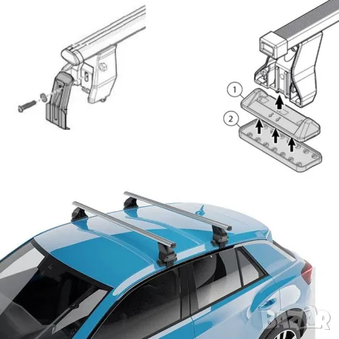 Захвати Menabo Delta за Nissan Qashqai I 2006-2013, снимка 3 - Аксесоари и консумативи - 55861191
