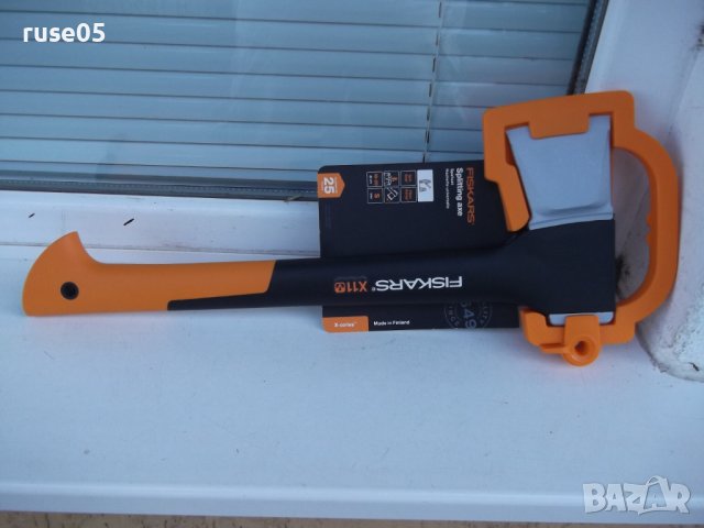 Брадва "FISKARS-X11-S" за цепене на дърва финландска нова, снимка 9 - Други стоки за дома - 38005896