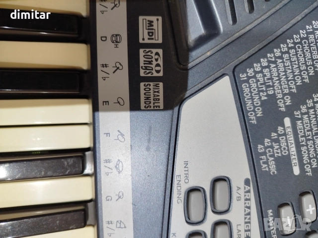 Синтезатор BONTEMPI PM 746 - 180 лв.🎵🎵🎵, снимка 6 - Синтезатори - 52562023