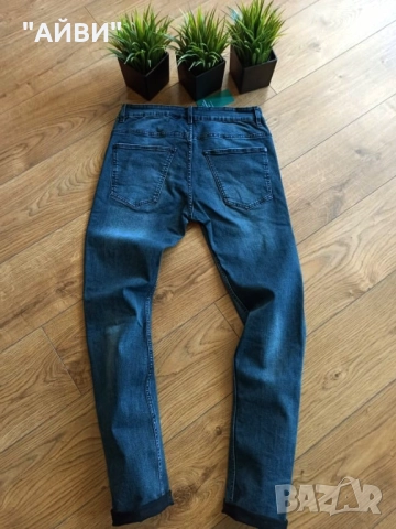 DIVIDED мъжки еластични дънки, снимка 5 - Дънки - 52433028