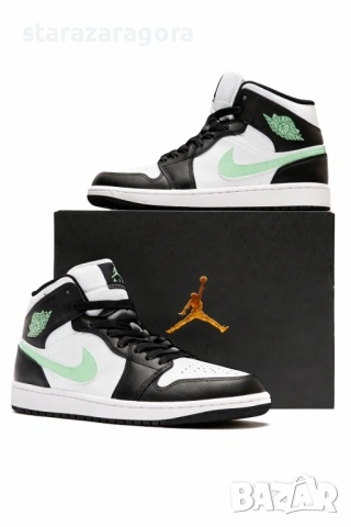 Nike Air Jordan Mid 1 DQ8426-103 46н. 30см, снимка 2 - Маратонки - 53473528