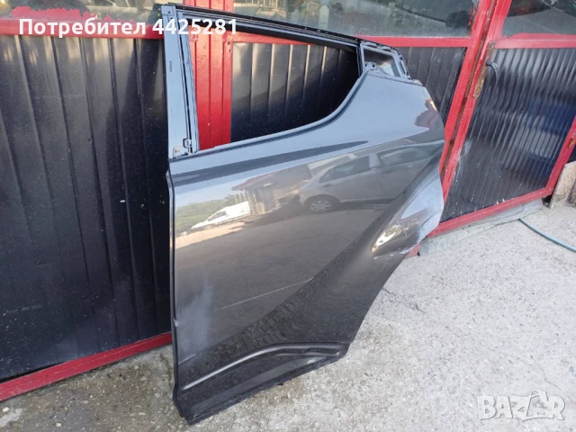 врата задна лява Toyota CH-R 2016-2023 г. #1006V, снимка 4 - Части - 50904713