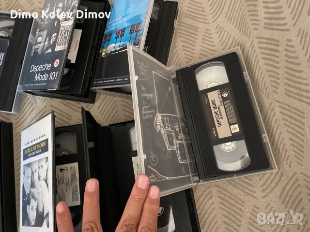 Depeche Mode VHS HIFI Колекция Оригинали., снимка 6 - Други музикални жанрове - 42374216
