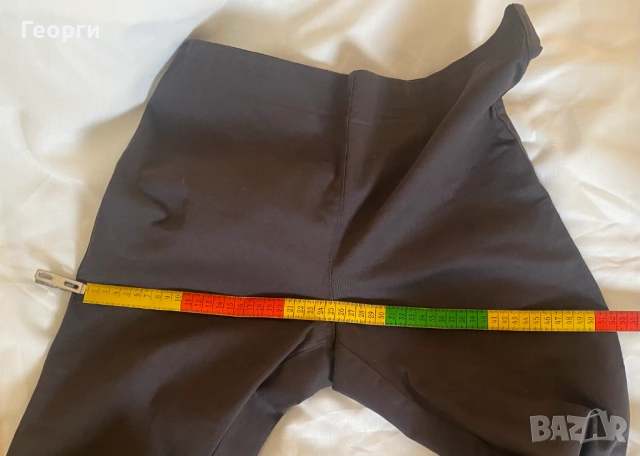 Тъмно сив панталон тип "клин", H&M, р-р 40, снимка 6 - Панталони - 54100548