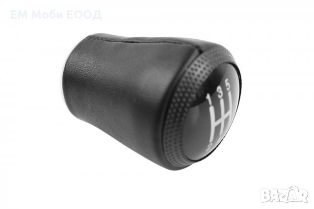 Топка Черна Кожена за Скоростен Лост Ауди AUDI A6 C5 A4 B5 A8 D2 с 5 скорости, снимка 5 - Аксесоари и консумативи - 32207849