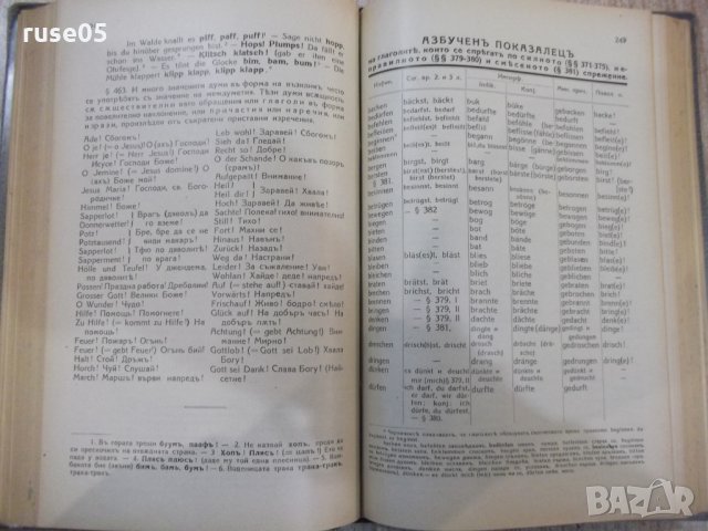 Книга "Нѣмска граматика-частъ 1 и 2-С.Ив.Барутчиски"-464стр., снимка 6 - Специализирана литература - 31229571