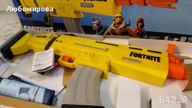 Бластер/ Nerf Fortnite AR-L, снимка 5 - Други - 48497898