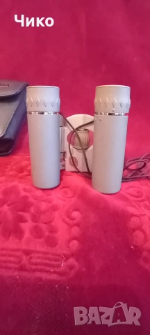 Метален ловен бинокъл със калъф, снимка 6 - Антикварни и старинни предмети - 53308129