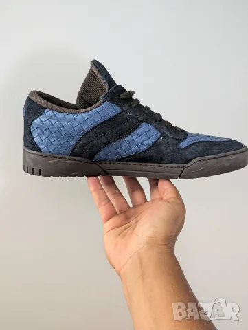 кецове Bottega Veneta Intrecciato луксозни бутикови обувки/ маратонки номер 45, снимка 7 - Кецове - 56122463