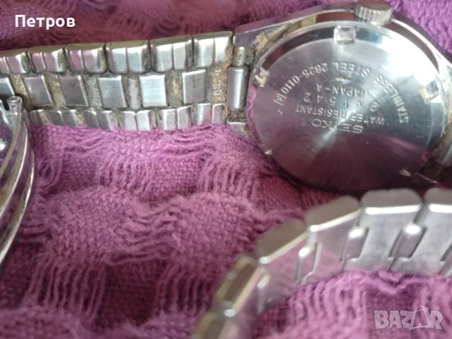 часовник seiko, снимка 6 - Дамски - 47687558