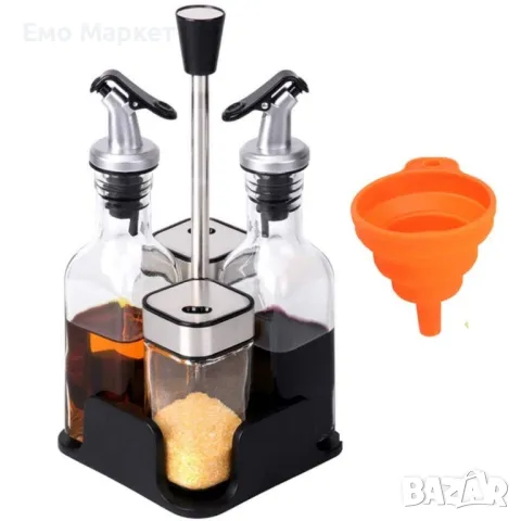 Комплект за подправки ЛУКС, оливерник 5 части!, снимка 7 - Други - 48888439