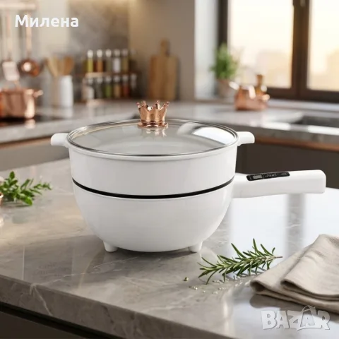 многофункционален електрически тиган , снимка 5 - Съдове за готвене - 56110694