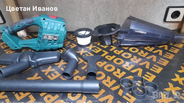 Акумолаторна прахосмукачка Parkside 20v, снимка 3 - Прахосмукачки - 53238628