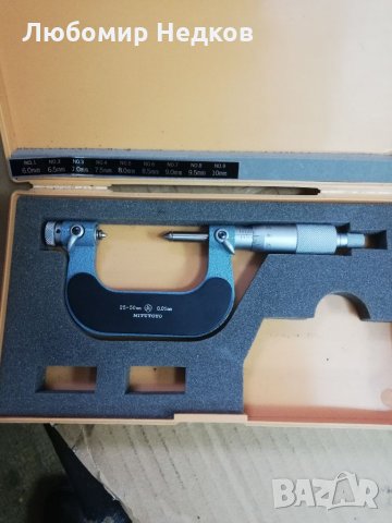 Микрометър резбомер Mitutoyo 25-50мм, снимка 1