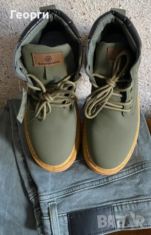 Високи стилни обувки, р-р 39, снимка 9 - Мъжки боти - 52034865