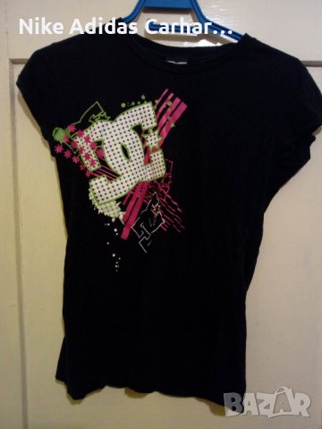Супер свежа дамска тениска DC в отлично състояние!, снимка 1 - Тениски - 40703532