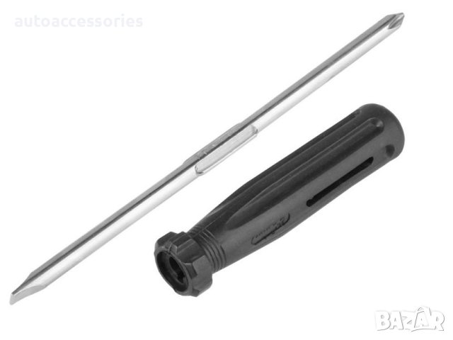 3000053951 Двустранна отвертка плоска + кръстата 86193, снимка 1