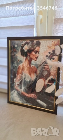 Диамантен гоблен - "ЦИГУЛАРКАТА" , снимка 4 - Гоблени - 53109458