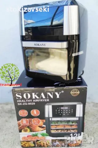 Фурна еър фрайър Sokany 12L 1800W, снимка 1