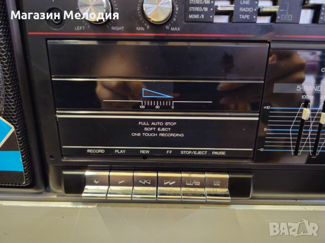 Радиокасетофон Panasonic RX-C32 В отлично техническо и визуално състояние., снимка 9 - Радиокасетофони, транзистори - 47518323