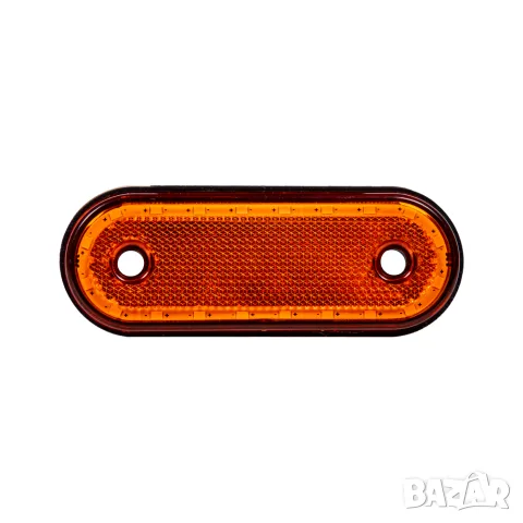 LED габарит 20 LED 115 mm 12-24V с жълта светлина