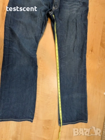 $229 Мъжки дънки Robin's Jean Mens Blue Denim Sz 38 W L 34" Red Cross Croco Made In USA , снимка 13 - Дънки - 53980755