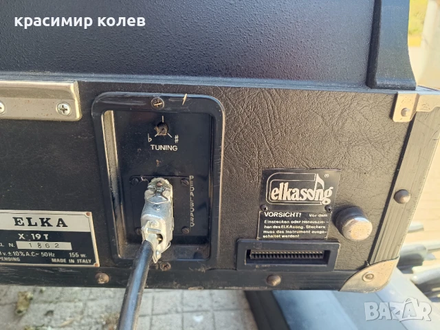 италиански електрически орган "ELKA X 19 T", снимка 8 - Пиана - 50767590