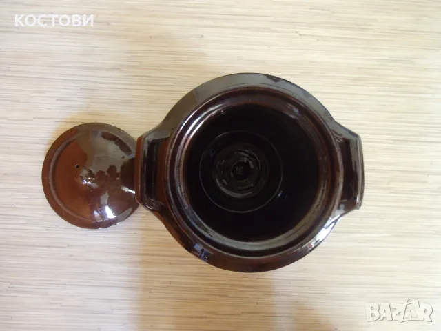Керамично гърне + 2 гювечета , снимка 7 - Съдове за готвене - 56413618