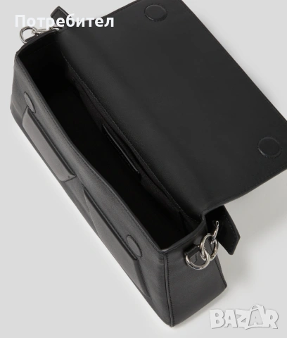 Оригинална чанта Karl Lagerfeld Ikon K shoulder bag, снимка 5 - Чанти - 53995721