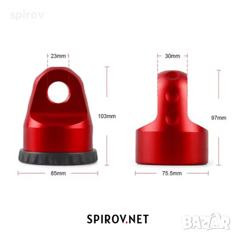 Алуминиева кука за лебедка шегел адаптер 3/4″, снимка 2 - Части - 55716150