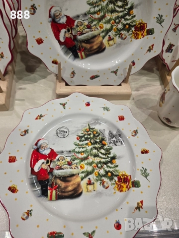 коледни чинии и купички , снимка 4 - Чинии - 52842657