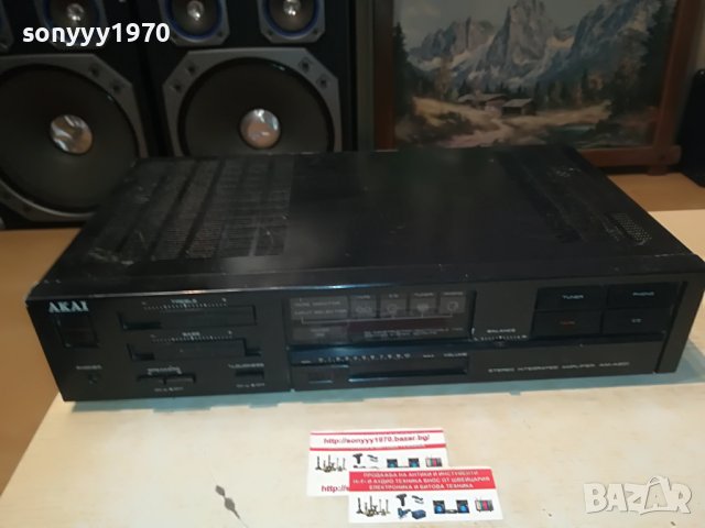 AKAI AM-A201 AMPLIFIER-MADE IN JAPAN 2007221100, снимка 9 - Ресийвъри, усилватели, смесителни пултове - 37444903