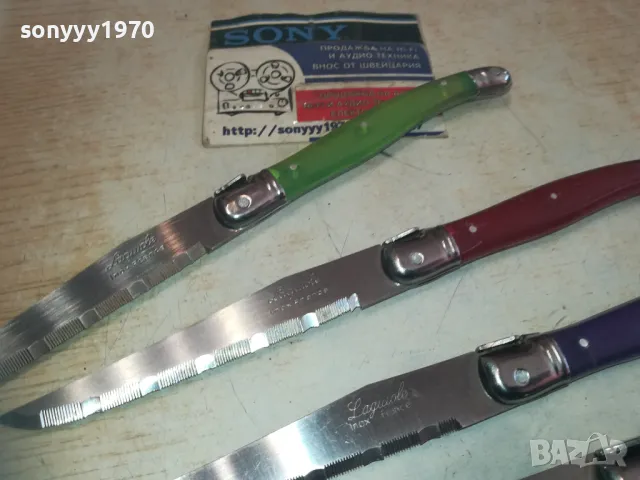 LAGUIOLE X5 МАРКОВИ НОЖА ВНОС FRANCE 0811241108, снимка 9 - Антикварни и старинни предмети - 47888903
