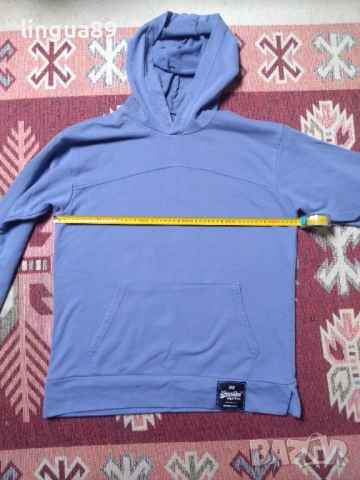 Superdry суичър – син, размер L