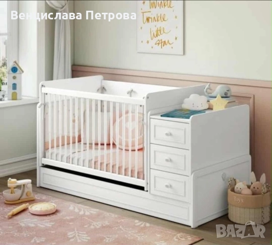 Трансформираща кошара Romantic Baby