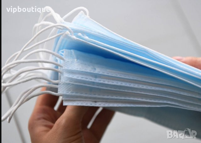 Медицински Еднократни Трислойни Предпазни Маски За Лице