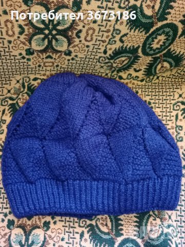 Зимни шапки плетени, снимка 4 - Шапки, шалове и ръкавици - 40177569