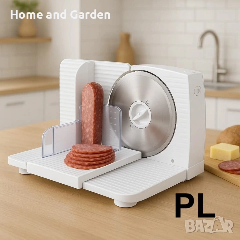 Колбасорезачка Rosberg R51990A – прецизност и безопасност в кухнята!