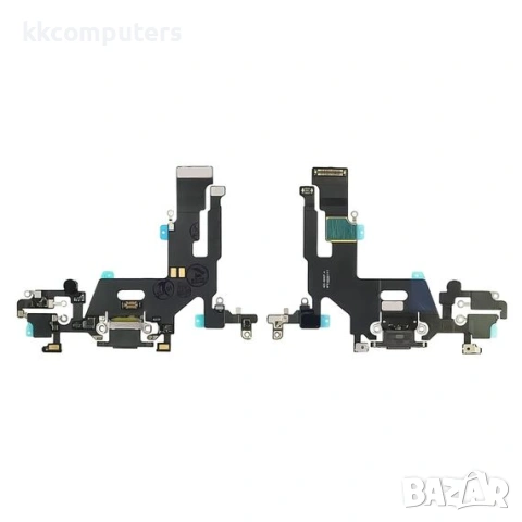 Лентов кабел за APPLE iPhone 11 с черен конектор зареждане, микрофон Original