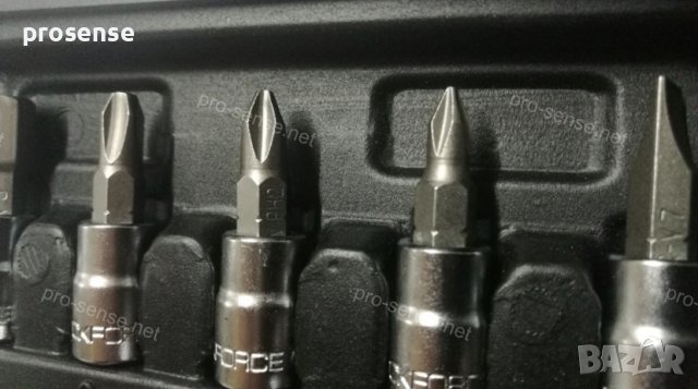 Гедоре Комплект 1/4″ 46 части Rockforce, снимка 6 - Аксесоари и консумативи - 35627749