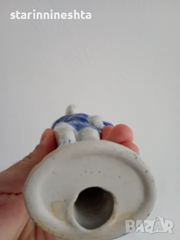 РЕДКАЖ Бисер Михайлов статуетка Левски Порцеланова Фигура  футбол футболист порцелан , снимка 2 - Антикварни и старинни предмети - 48636764