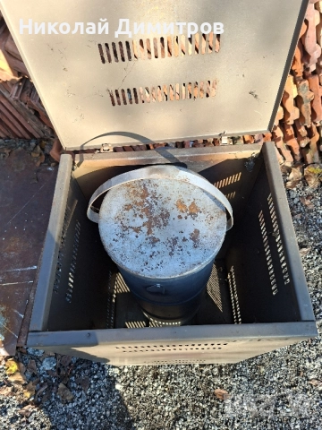 печка на твърдо гориво , снимка 2 - Печки, фурни - 52856350