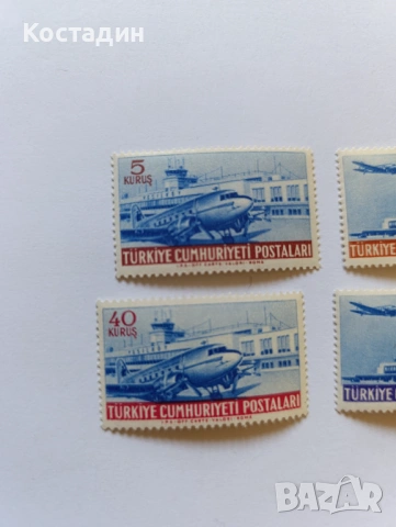 Пощенски марки 1954, снимка 2 - Филателия - 53981115