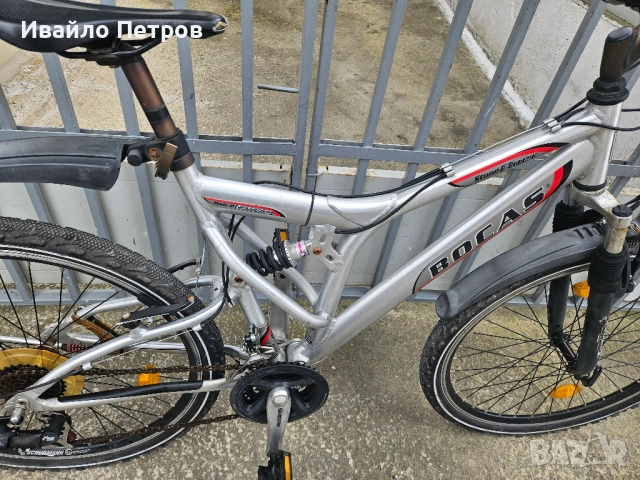 Алуминиев велосипед 26 цола BOCAS-шест месеца гаранция, снимка 5 - Велосипеди - 53942529